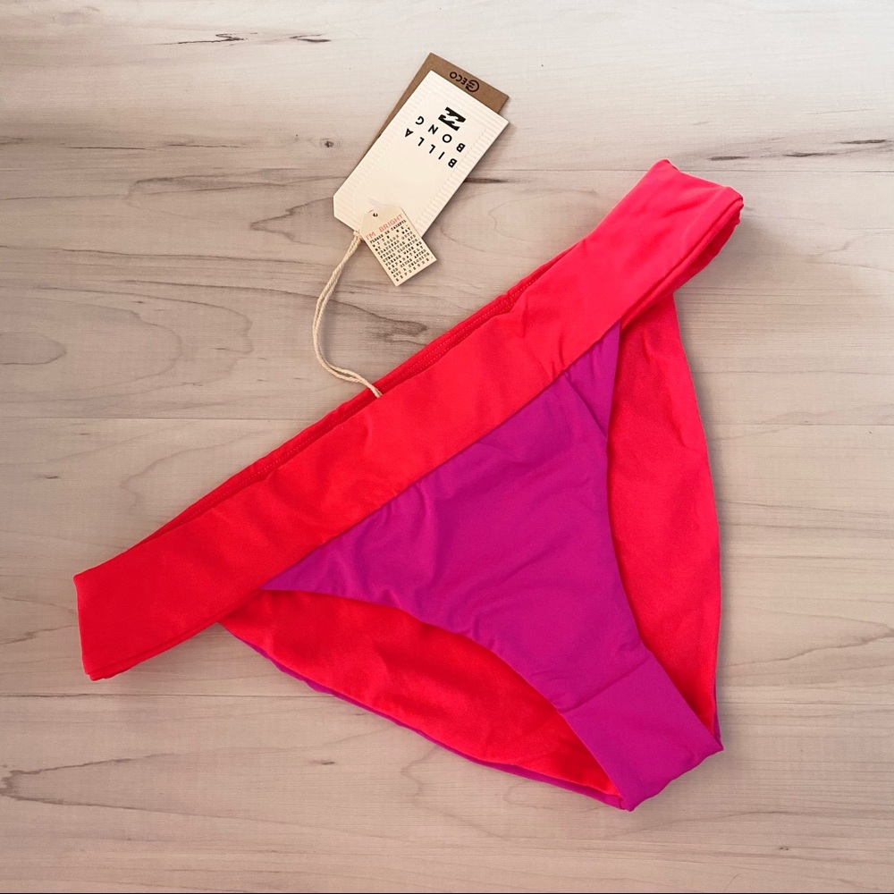 Billabong ★ Tropic Born 4 Sun  Colorblock Bikini Bottom - Picture 2 of 7